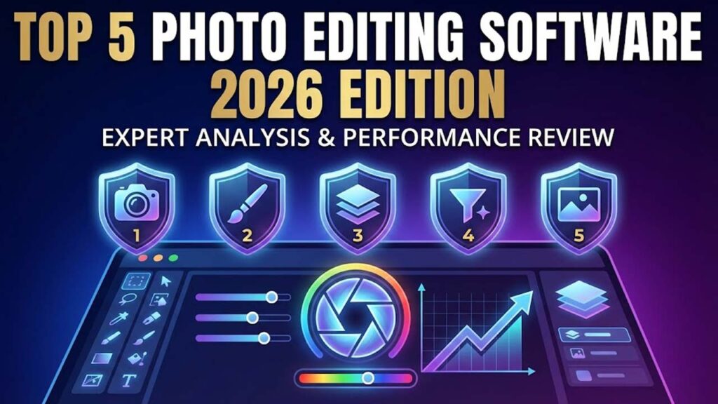 Top 5 Photo Editing Software 2026: Expert Analysis & Performance Review