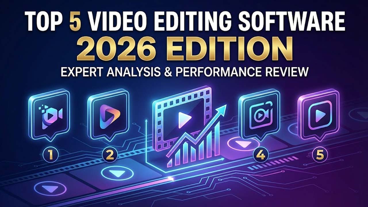 Top 5 Video Editing Software 2026: Expert Analysis & Performance Review
